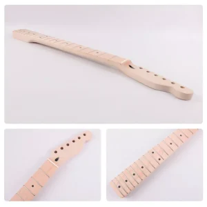 electric guitar KIT DIY Ash guitar body Maple Neck F-Hole - Image 2