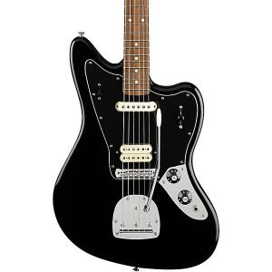 Custom Cheap Player Jaguar Pau Ferro Fingerboard Electric Guitar Black