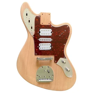DIY Electric Guitar Kit Beginner Kit Mahogany Body Neck Rosewood Fingerboard CR - Image 4