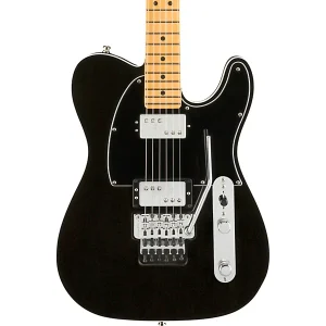 Custom Cheap American Ultra Luxe Tele HH Floyd Rose Maple Fingerboard Electric Guitar Mystic Black