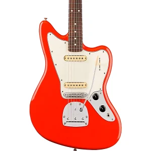 Custom Cheap Player II Jaguar Rosewood Fingerboard Electric Guitar Coral Red