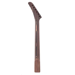 DIY Electric Guitar Kit Unfinished Zebrawood Body - Image 5