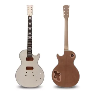 Electric Guitar DIY Kit for LP Style Flamed Maple Veener Body - Image 3