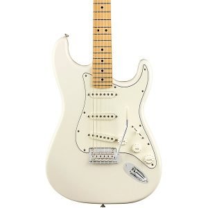 Custom Cheap Player Series ST Maple Fingerboard Electric Guitar 3-Color Polar White