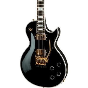 Custom Cheap Les Paul Axcess Custom Floyd Rose Electric Guitar Ebony