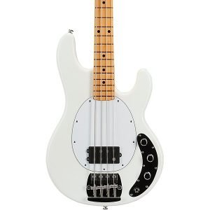 Custom Cheap Retro '70s StingRay Electric Bass White