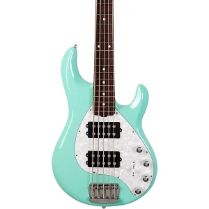 Custom Cheap StingRay5 Special HH 5-String Electric Bass Guitar Laguna Green