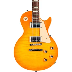 Custom Cheap LP Murphy Lab 1960 Standard Reissue Ultra Light Aged Electric Guitar Orange Lemon Fade
