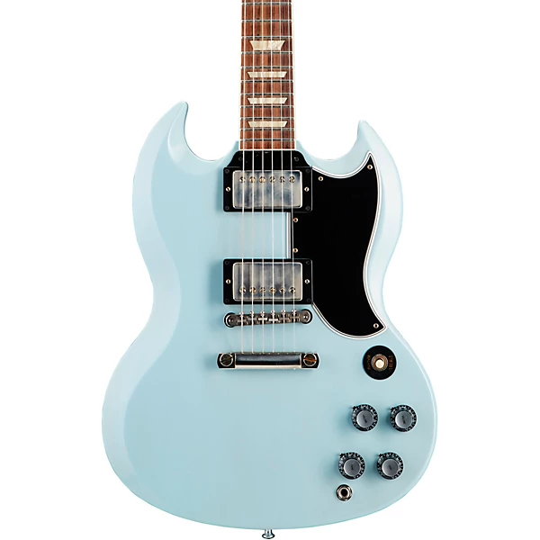 Custom Cheap '61/'59 Fat Neck SG Limited-Edition Electric Guitar Frost Blue