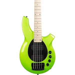 Custom Cheap Bongo 5 HH BFR Electric Bass Mantis Green