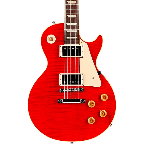 Custom Cheap '59 LP Standard Figured Top "BOTB" Electric Guitar Cherry Red