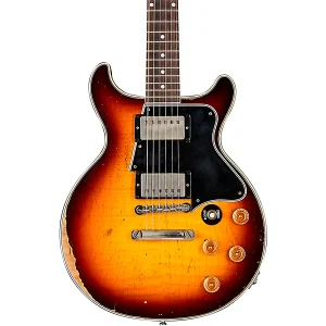 Custom Cheap Murphy Lab LP Special Double-Cut Figured Top Electric Guitar Bourbon Burst