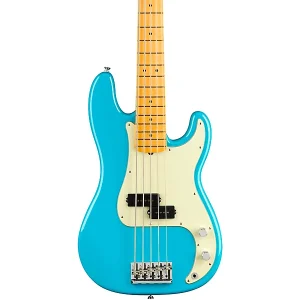 Custom Cheap American Professional II Precision Bass V Maple Fingerboard Miami Blue