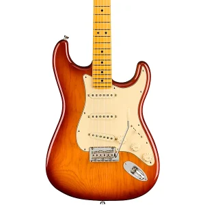 Custom Cheap American Professional II Roasted Pine ST Maple Fingerboard Electric Guitar Sienna Sunburst