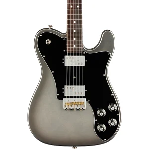 Custom American Professional II Telecaster Deluxe Rosewood Fingerboard Electric Guitar 3-Color Mercury