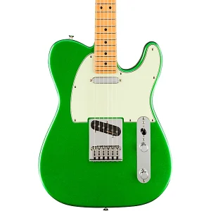 Custom Cheap Player Plus Tele Maple Fingerboard Electric Guitar Cosmic Jade