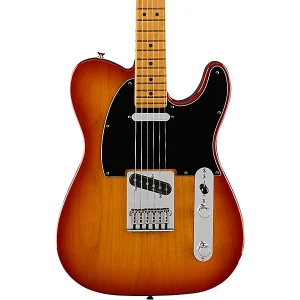 Custom Cheap Player Plus Tele Maple Fingerboard Electric Guitar Sienna Sunburst