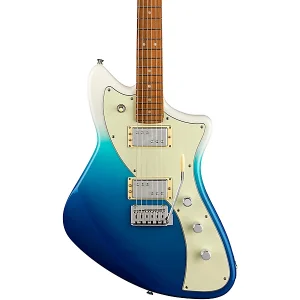 Custom Cheap Player Plus Meteora HH Pau Ferro Fingerboard Electric Guitar Belair Blue