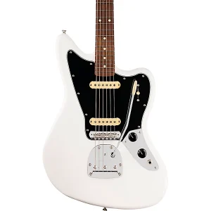Custom Cheap Player II Jaguar Rosewood Fingerboard Electric Guitar Polar White