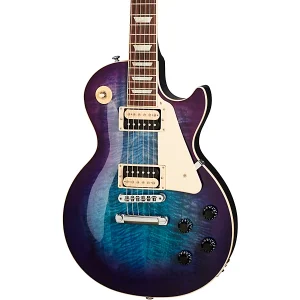 Custom Cheap LP Traditional Pro V AAA Flame Top Electric Guitar Blueberry Burst