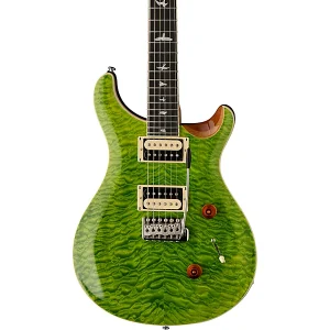 Custom Cheap SE Custom 24 Quilted Carved Top With Ebony Fingerboard Electric Guitar Eriza Verde
