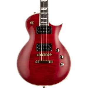 Custom Cheap  EC-1000T FM Electric Guitar See-Thru Black Cherry