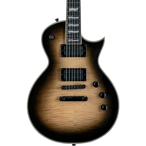 Custom Cheap  EC-1000T FM Electric Guitar Natural Black Burst