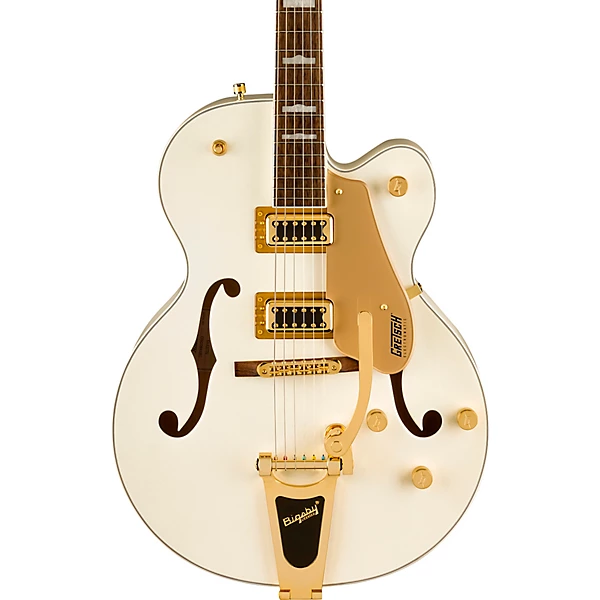 Custom Cheap Guitars G5427TG Electromatic Hollowbody Single-Cut Bigsby Limited-Edition Electric Guitar Champagne White Gold