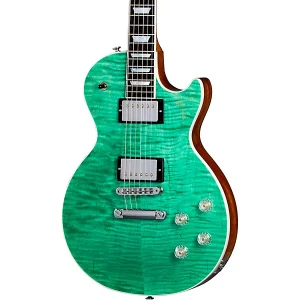 Custom Cheap LP Modern Figured Electric Guitar Seafoam Green