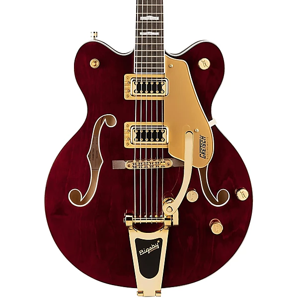 Custom Cheap Guitars G5422TG Electromatic Classic Hollowbody Double-Cut With Bigsby and Gold Hardware Electric Guitar Walnut Stain