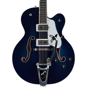 Custom Cheap Guitars G6136T-RR Rich Robinson Signature Falcon With Bigsby Raven's Breast Blue