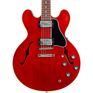 Custom Cheap Murphy Lab 1961 ES-335 Reissue Ultra Light Aged Semi-Hollow Electric Guitar Cherry