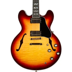 Custom Cheap ES Supreme Semi-Hollow Electric Guitar Bourbon Burst
