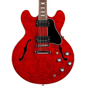 Custom Cheap ES-335 Figured Semi-Hollow Electric Guitar Sixties Cherry