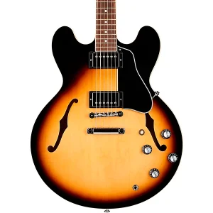 Custom Cheap ES-335 Semi-Hollow Electric Guitar Vintage Burst