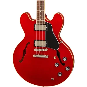 Custom Cheap ES-335 Satin Semi-Hollow Electric Guitar Satin Cherry