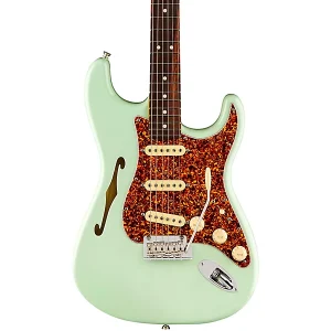 Custom Cheap American Professional II ST Thinline Limited-Edition Electric Guitar Transparent Surf Green