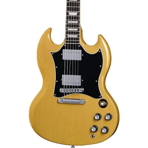 Custom Cheap SG Standard Electric Guitar TV Yellow
