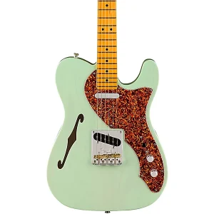 Custom Cheap American Professional II Tele Thinline Limited-Edition Electric Guitar Transparent Surf Green