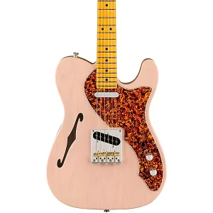 Custom Cheap American Professional II Tele Thinline Limited-Edition Electric Guitar Transparent Shell Pink