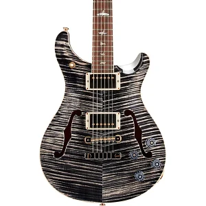 Custom Cheap Wood Library McCarty 594 Hollowbody II Platinum Limited-Edition Electric Guitar Charcoal