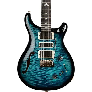 Custom Cheap Special Semi-Hollow 10-Top With Pattern Neck Electric Guitar Cobalt Smokeburst