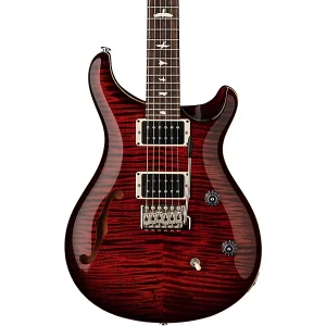 Custom Cheap CE 24 Semi-Hollow Electric Guitar Fire Red Burst