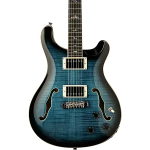 Custom Cheap SE Hollowbody II Piezo Electric Guitar Peacock Blue