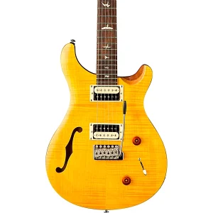 Custom Cheap SE Custom 22 Semi-Hollow Electric Guitar Santana Yellow