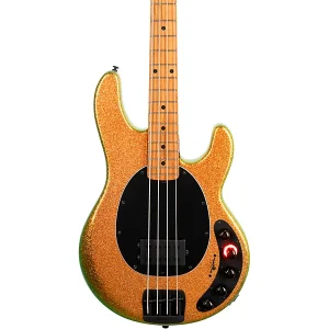 Custom Cheap DarkRay 4-String Electric Bass Guitar Gold Bar