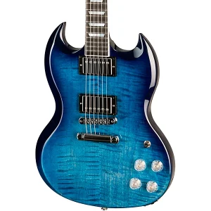 Custom Cheap SG Modern Electric Guitar Blueberry Fade