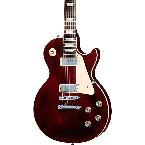 Custom Cheap LP Deluxe '70s Electric Guitar Wine Red