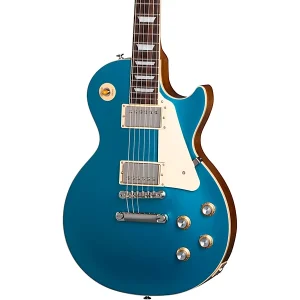 Custom Cheap LP Standard '60s Plain Top Electric Guitar Pelham Blue
