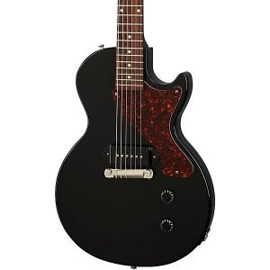 Custom Cheap LP Junior Electric Guitar Ebony